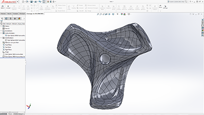 Malha do Geomagic para Solidworks