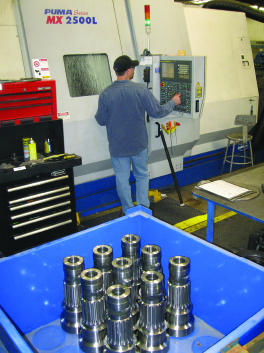 Center Rock Machining Process