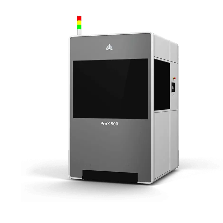 A impressora 3D ProX 800 da 3D Systems (SLA) para prototipagem e padrões de fundição de precisão de impressão 3D