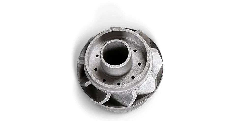 Turbina de metal impressa em 3D na 3D Systems ProX DMP