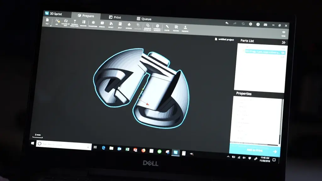 Arquivo para impressão 3D em 3D Sprint