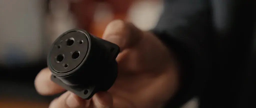 Peça de reposição da UDRI impressa na Figure 4