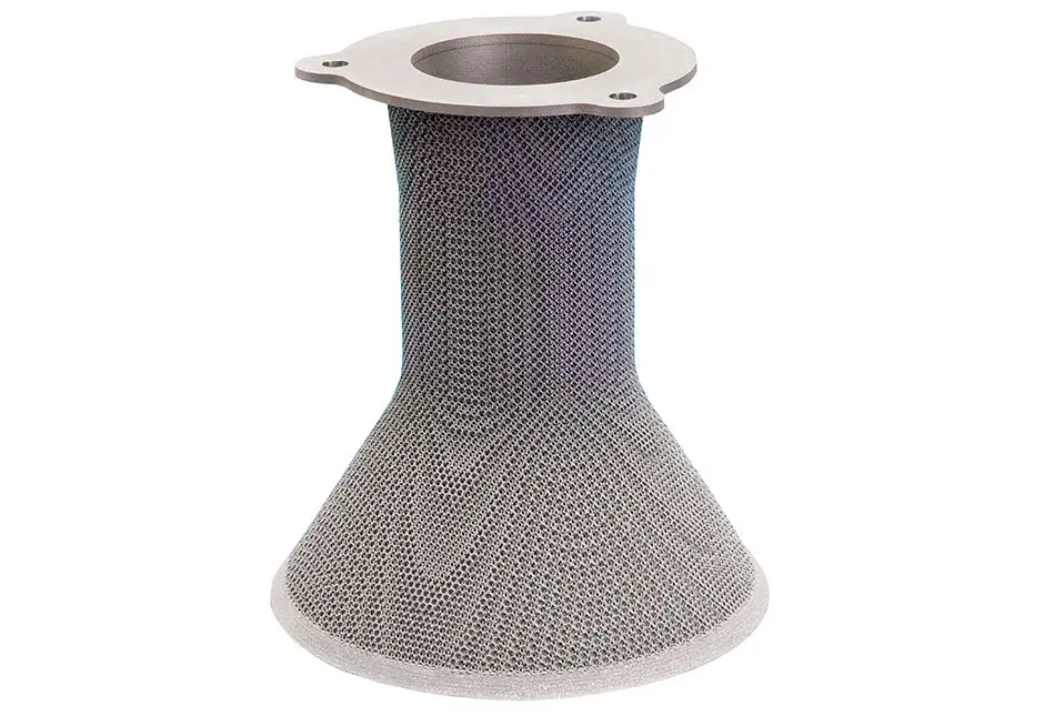 Uma câmera de combustão do motor da ESA impressa em 3D