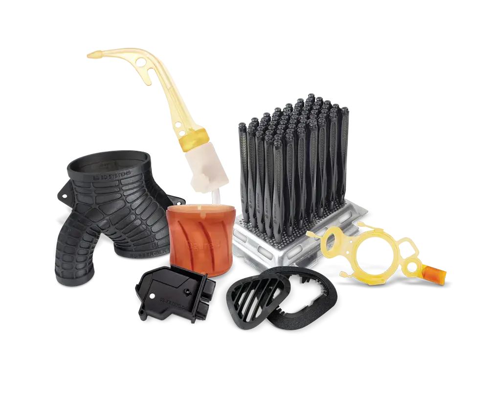 Materiais de nível de produção para a plataforma Figure 4 da 3D Systems