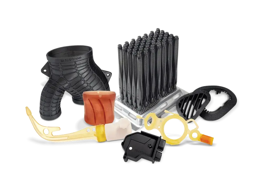 Peças de novos materiais da Figure 4