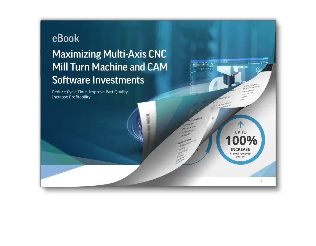 Maximizing Multi-Axis CNC Mill Turn Machine and CAM Software Investments [eBook] thumbnail