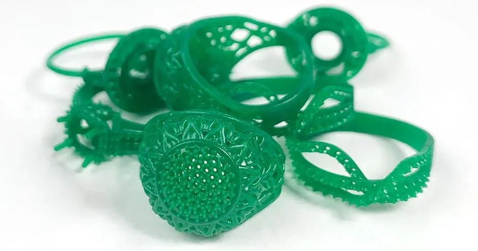 3d printed jewelry parts