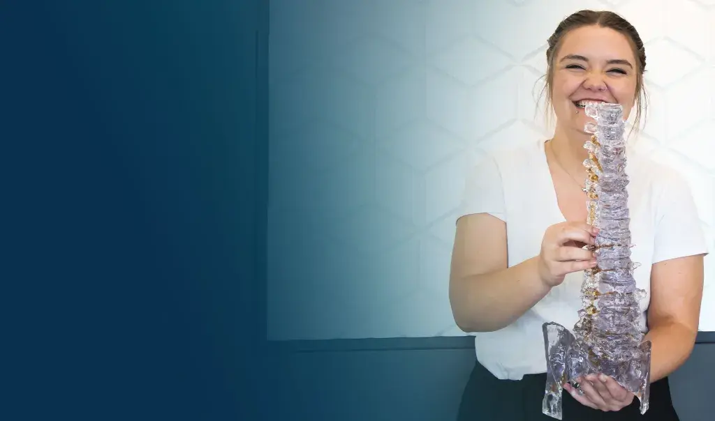 3D Systems Person with Spine Model