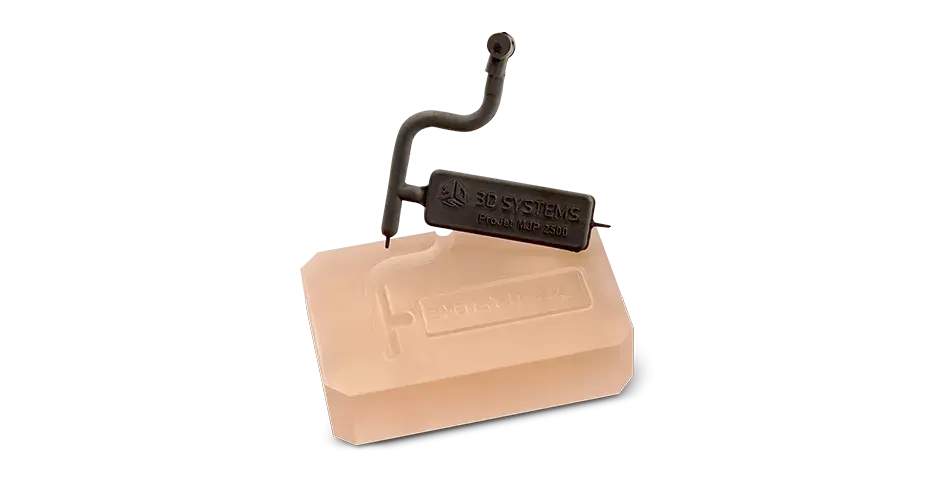 VisiJet m2s peça com molde HT90 