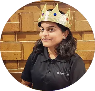 Carreiras na 3D Systems - Conheça Nehali