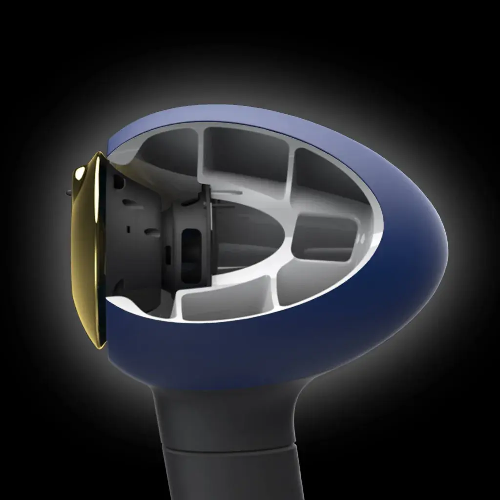 Corte do design do interior da HYLIXA