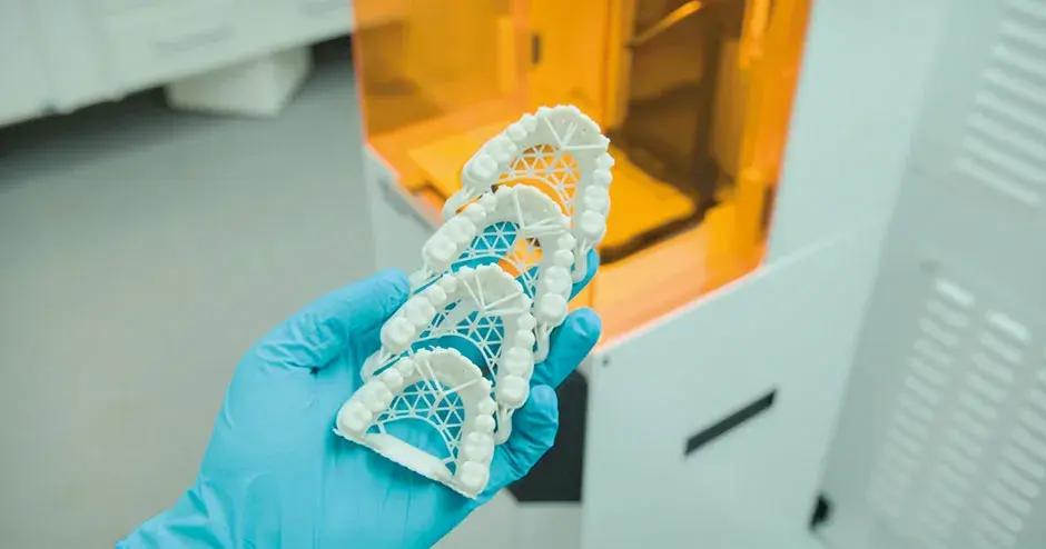Moldes ortodônticos impressos em 3D