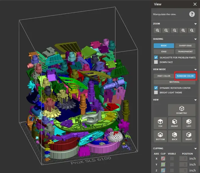 Forte suporte View 3D Sprint 5.1 update