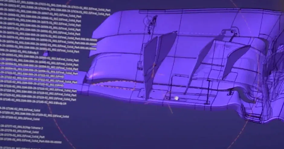 Acelere os testes de superfícies externas do chassi de carros de corrida