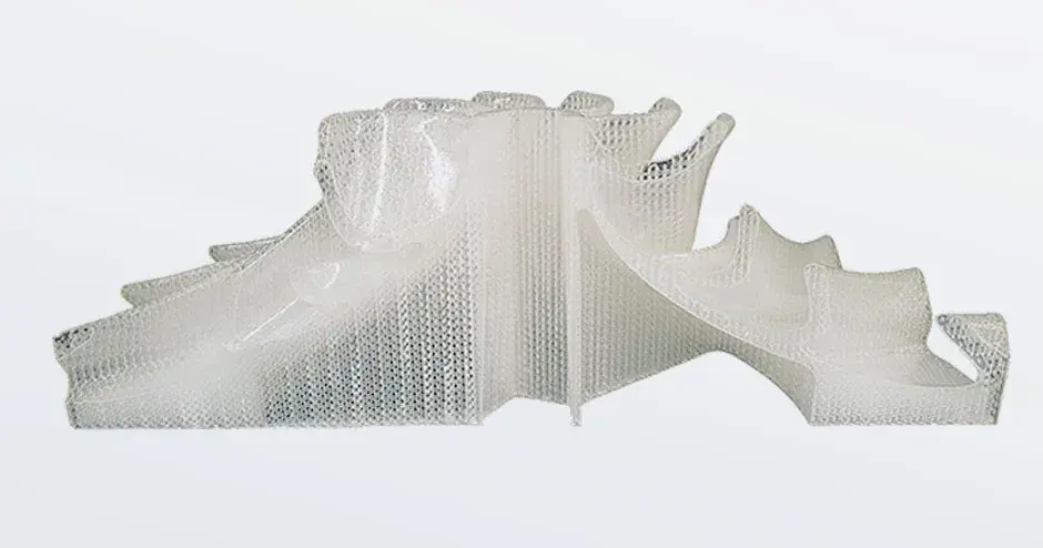 Padrão impresso em 3D para fundição de precisão