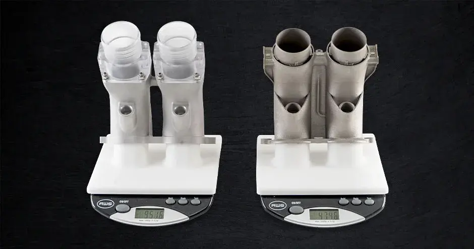 DMP Mangueira Metálica Laserform Ti GR23