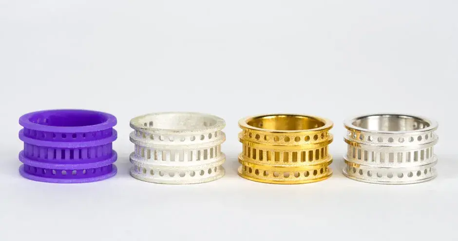 benefício do desempenho do material para o cliente de joias