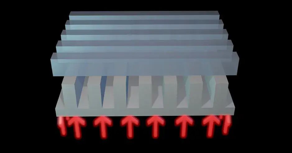 gradientes térmicos renderizados