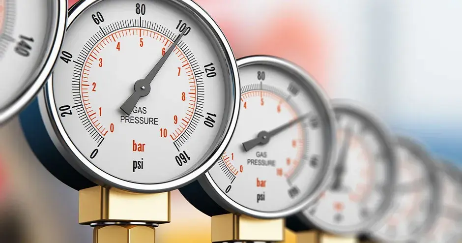 Medidores industriais automotivos de gás de alta pressão