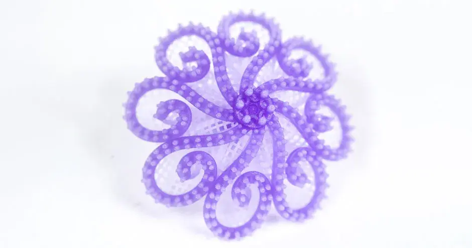 pingente fundido roxo visijet m2