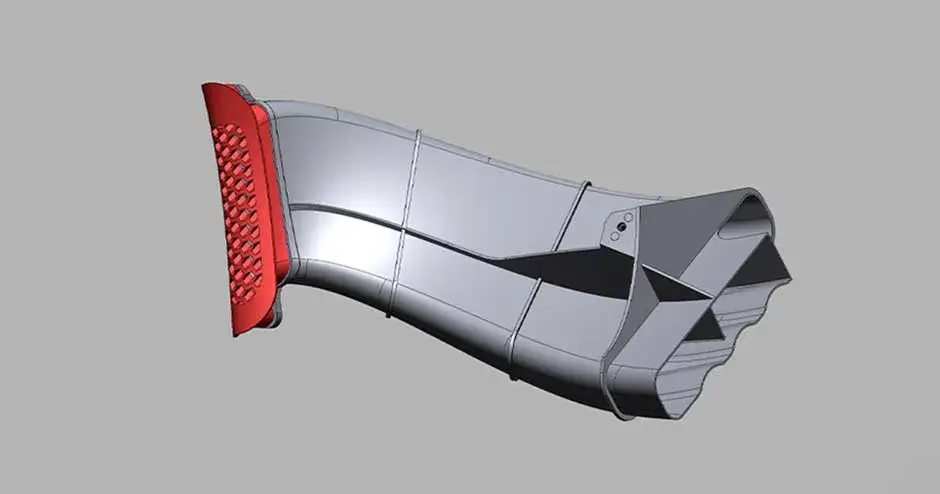 Duto digital complexo para esportes automotores em SLA