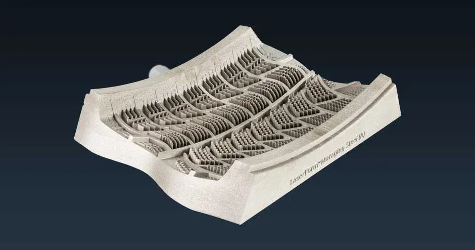 molde de pneu em aço maraging