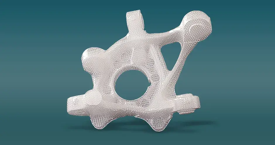 articulação em sla accura fidelity quickcast diamond