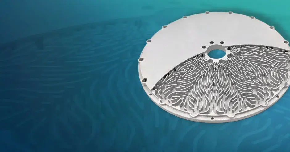 Banner sobre flexões para semicondutor da 3D Systems