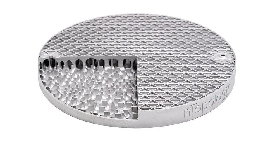 Mesa de wafer de semicondutores do nTopology