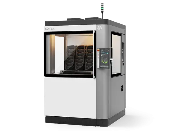 Ângulo de impressora SLA 750 Dual 3D