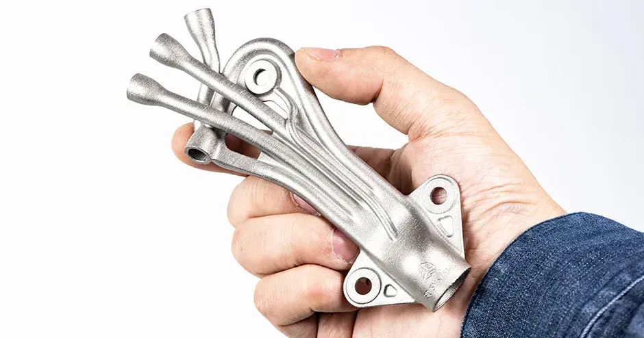 Coletor produzido com Laserform gr23 ti