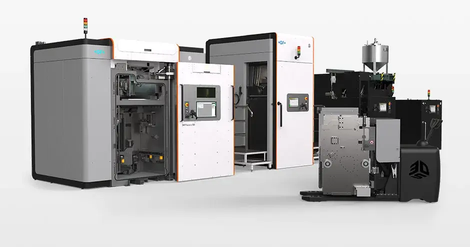 Módulos e impressoras 3D The DMP Factory 500