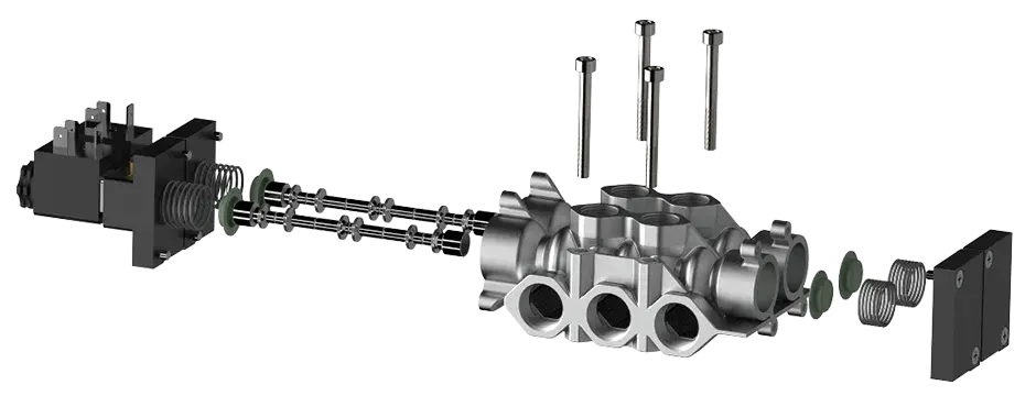 Montagem otimizada de válvulas eletrônicas