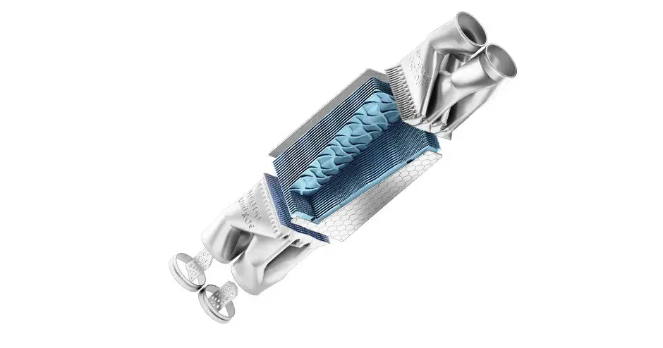 Trocador de calor impresso em 3D