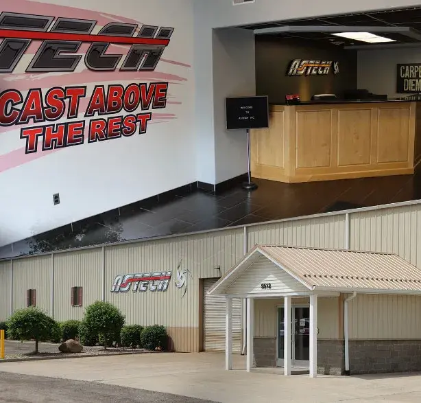 Lobby da empresa Astech