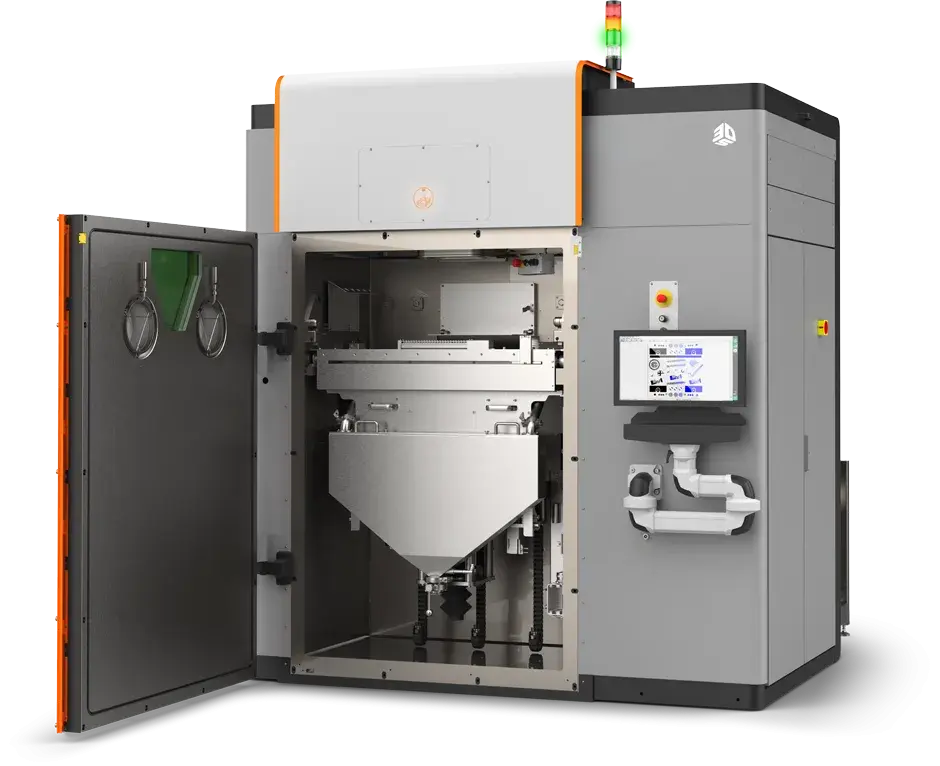 Impressora DMP Flex 350 3D de alto ângulo