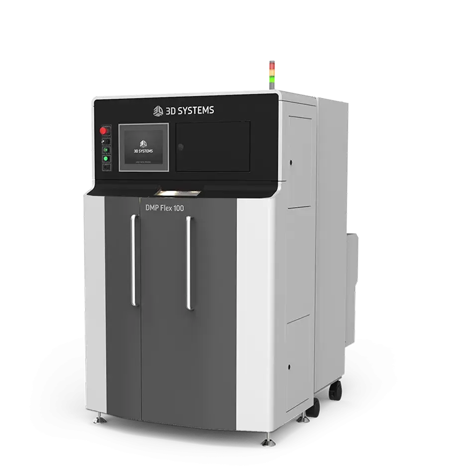Entry-level metal 3d printing with high quality, intricate and perfect parts as built on DMP Flex 100