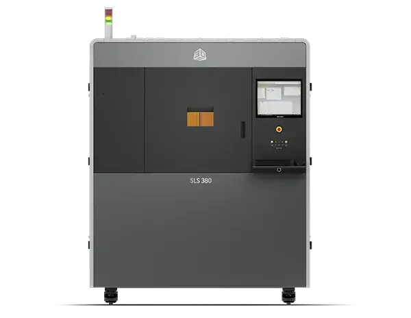 SLS 380 Printer front view