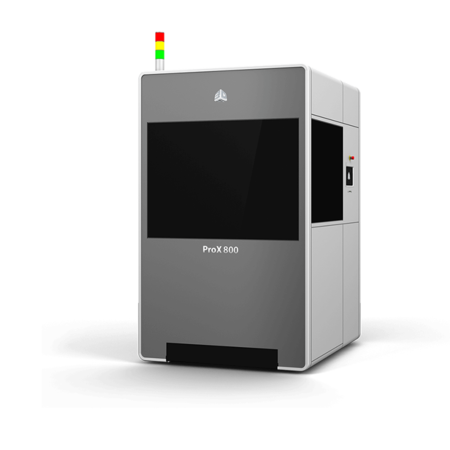 A impressora 3D ProX 800 da 3D Systems (SLA) para prototipagem e padrões de fundição de precisão de impressão 3D