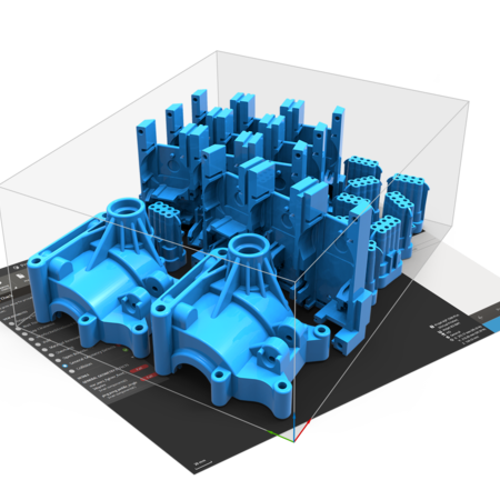 O 3D Sprint prepara e otimiza os dados 3D para a impressão 3D