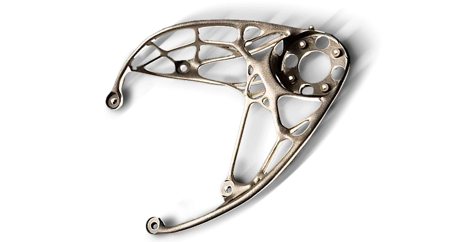 Suporte de Metal Thales LaserForm Titânio Gr. 5