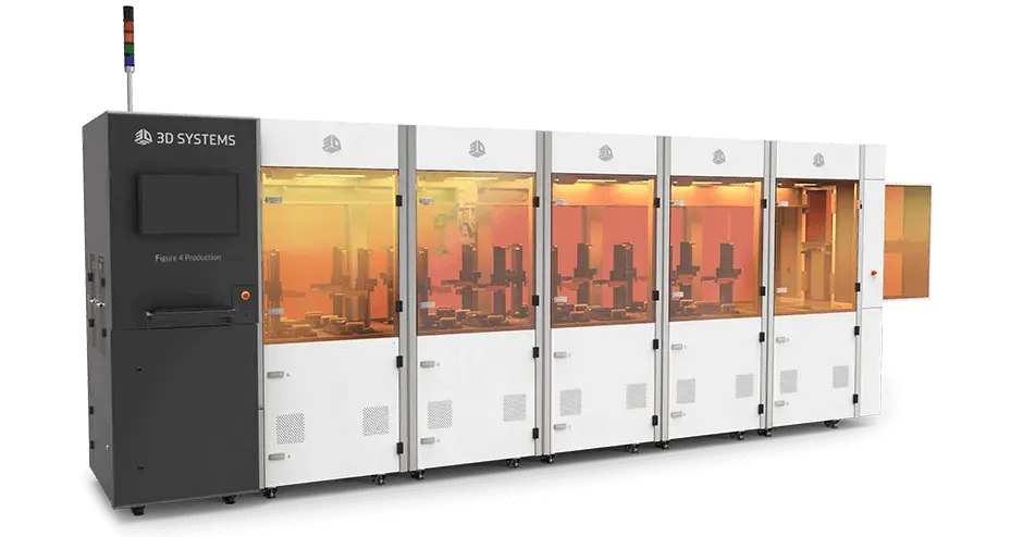 Sistema de produção de plástico de alto rendimento Figure 4 da 3D Systems