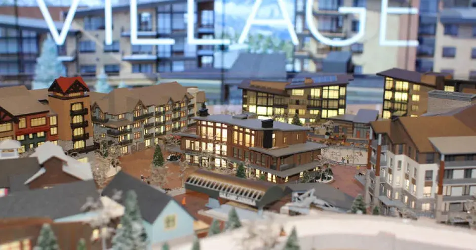 Modelo imobiliário concluído pela LGM com impressão de SLA terceirizada