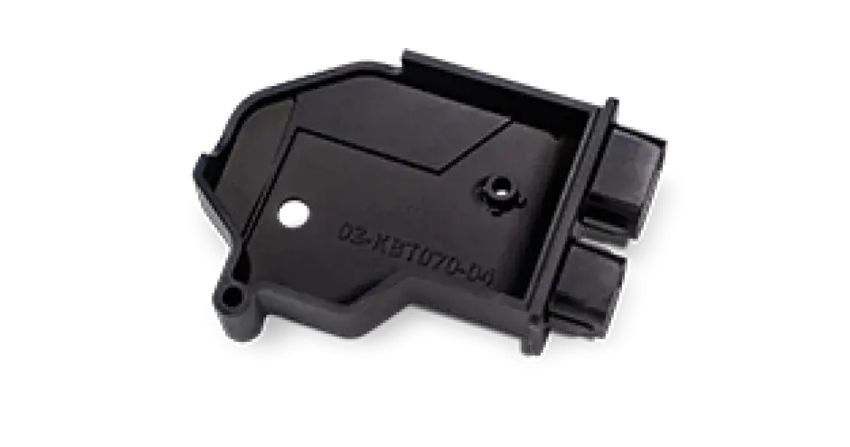 Uma presilha de janela feita com Figure 4 FLEX-BLK 20