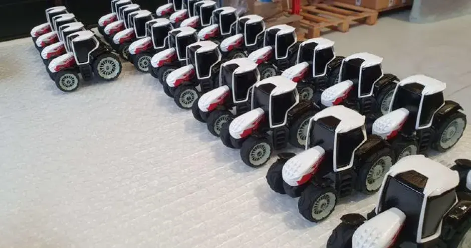 Steyr Tractor se destaca na exposição AGRITECHNICA com modelos de exibição em escala de 1:40