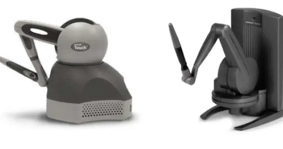 Dispositivos hápticos Touch e Touch X