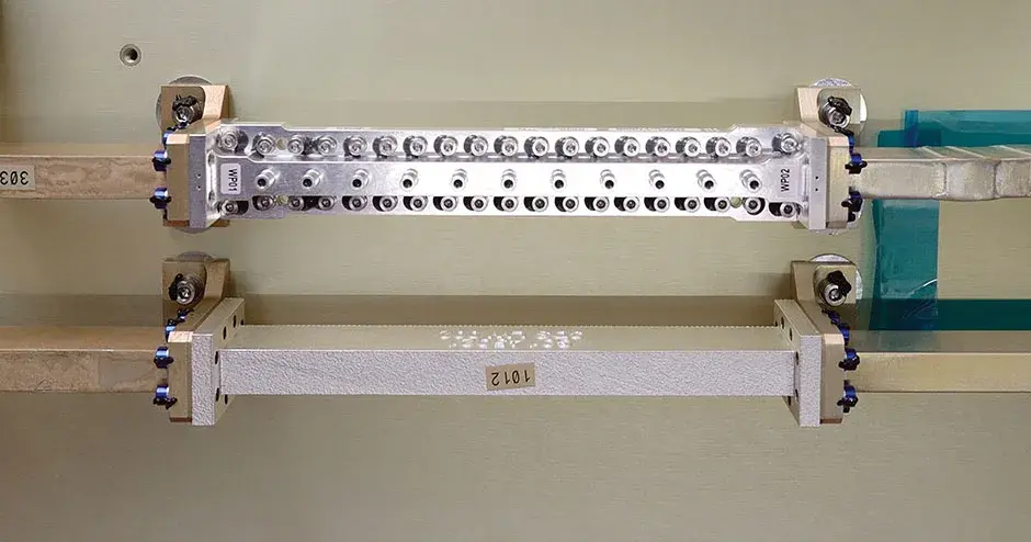 Detalhe da carga útil do filtro do Airbus