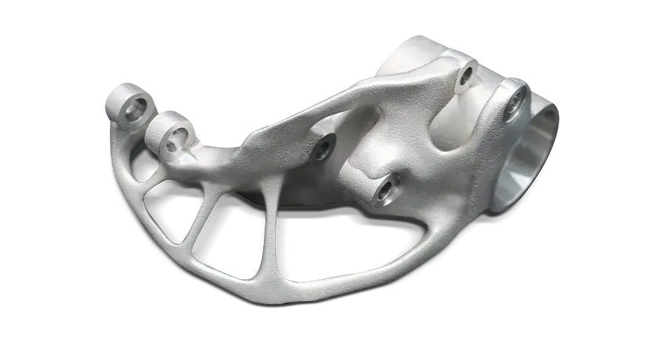 Balancins de suspensão produzidos com Certified Scalmalloy (A)