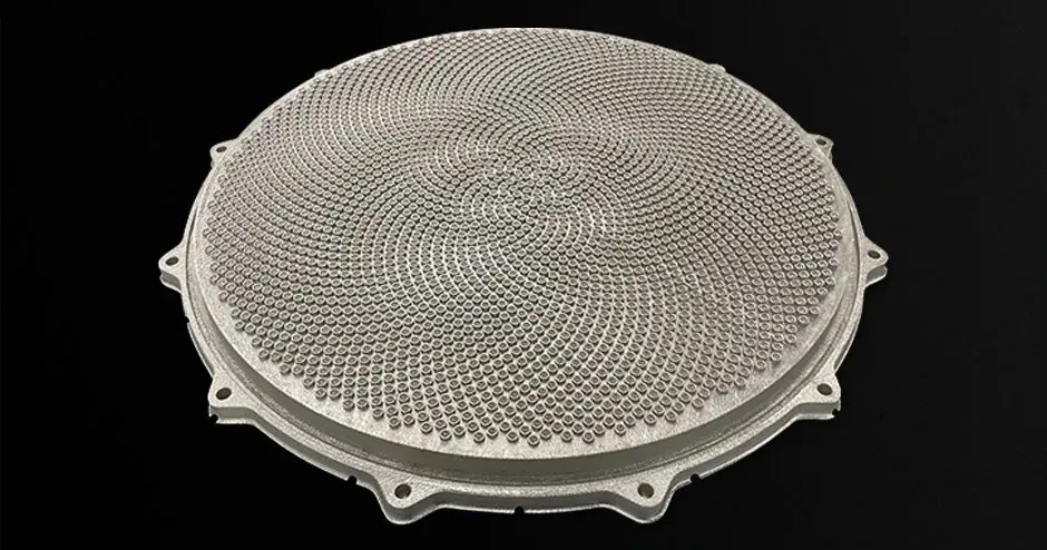 Bico de chuveiro semicondutor impresso em 3D