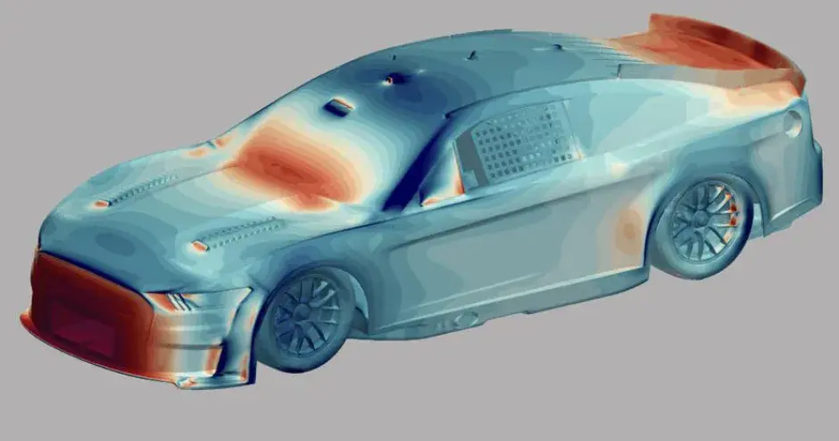 Teste de túnel de vento